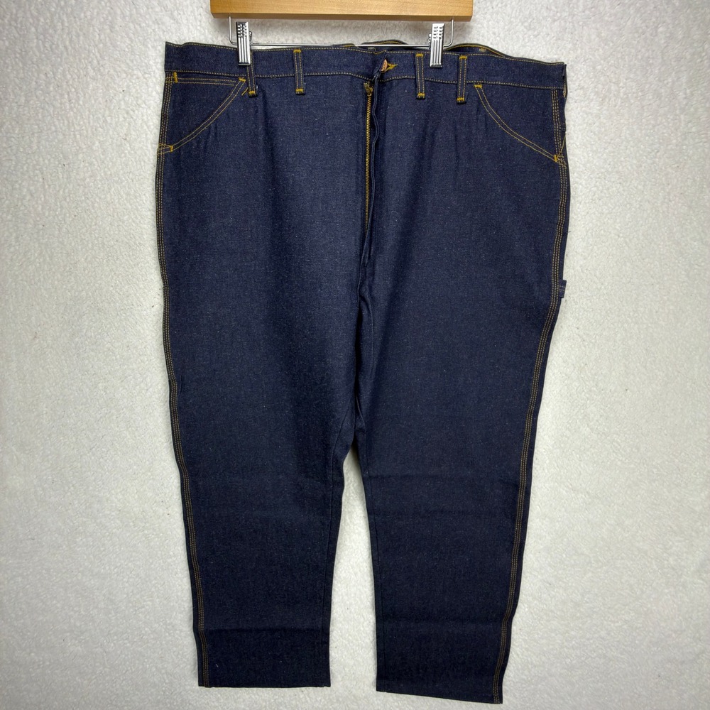Vintage Big Ben Dungarees Mens 46x30 Blue Denim Carpenter Jeans USA NWOT NOS